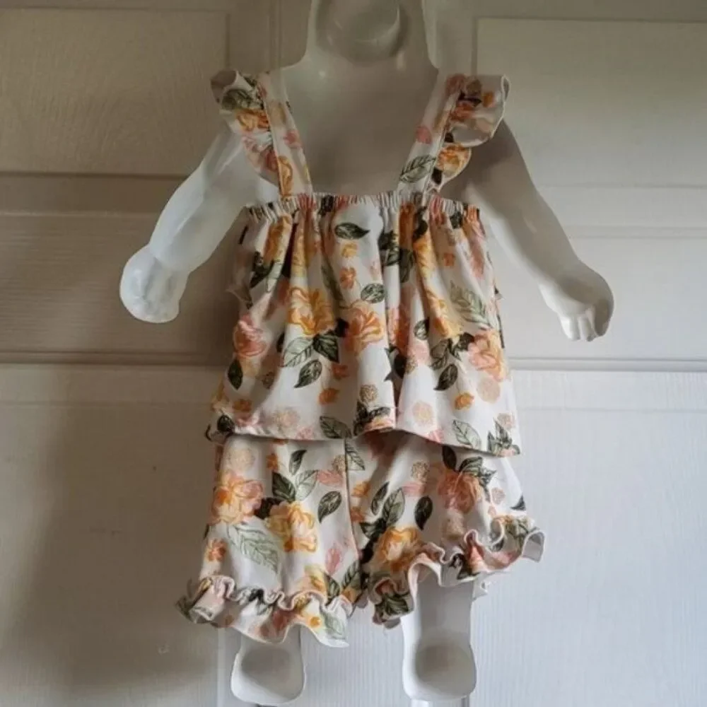 Girls Outfits 18 Months Jumper Romper Shorts Tops Summer Sets BUNDLE LOT